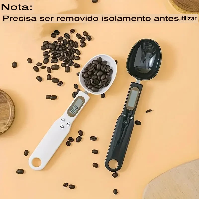 Colher Digital LCD Dosadora Medidora de Precisão para Cozinha - 500gr