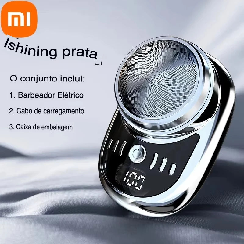 Mini Barbeador Elétrico USB Recarregável à Prova D'Água -  Xiaomi